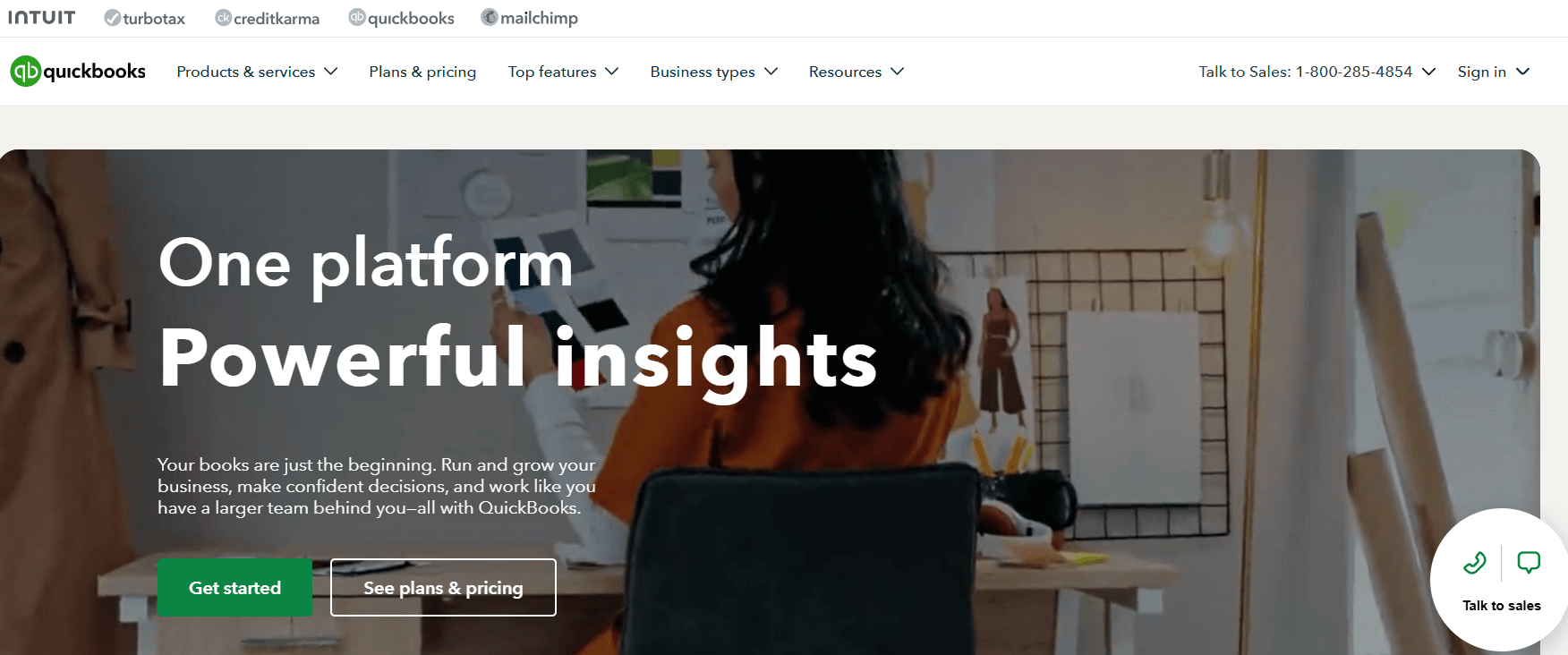 Quickbooks — an accounting platform for solopreneurs