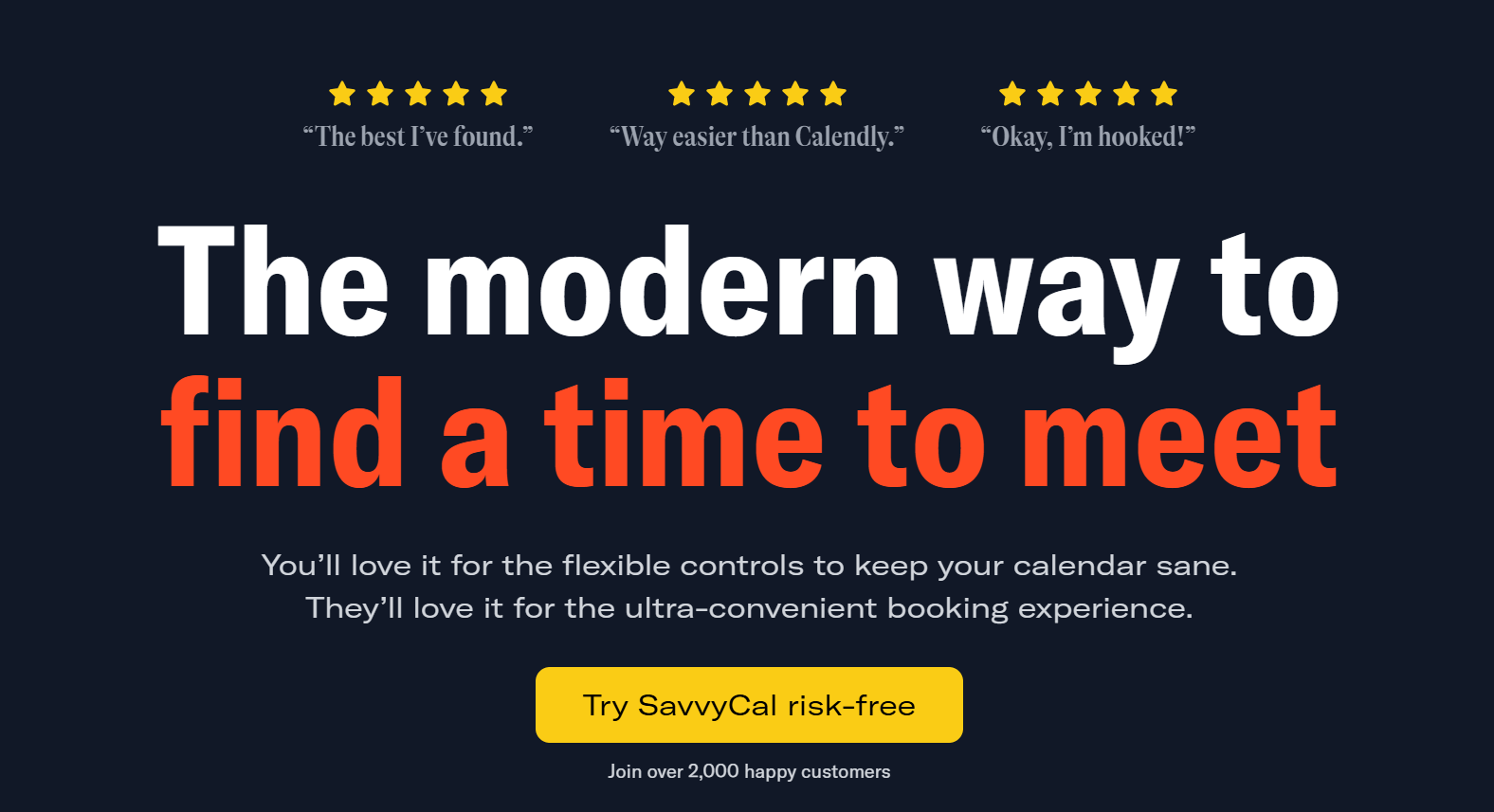 SavvyCal — a meeting scheduler for solopreneurs