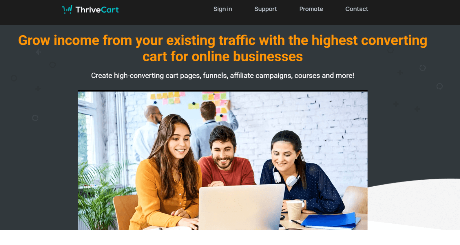 ThriveCart — a checkout-page builder for solopreneurs