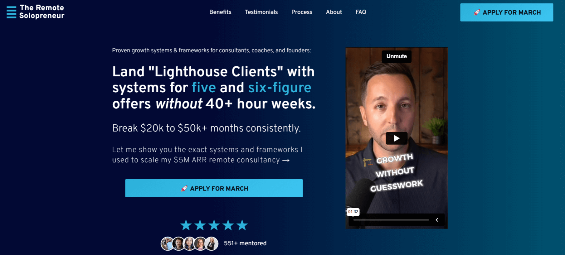 The Remote Solopreneur website