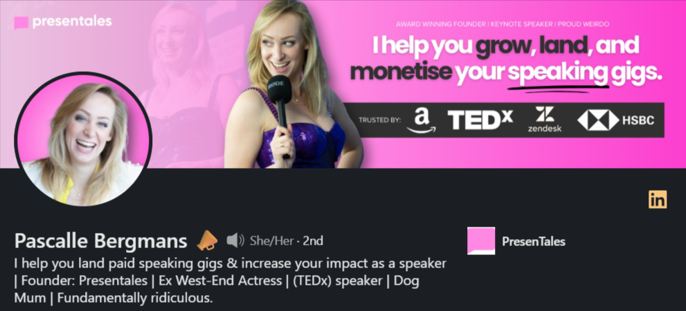 Pascalle Bergmans' LinkedIn profile