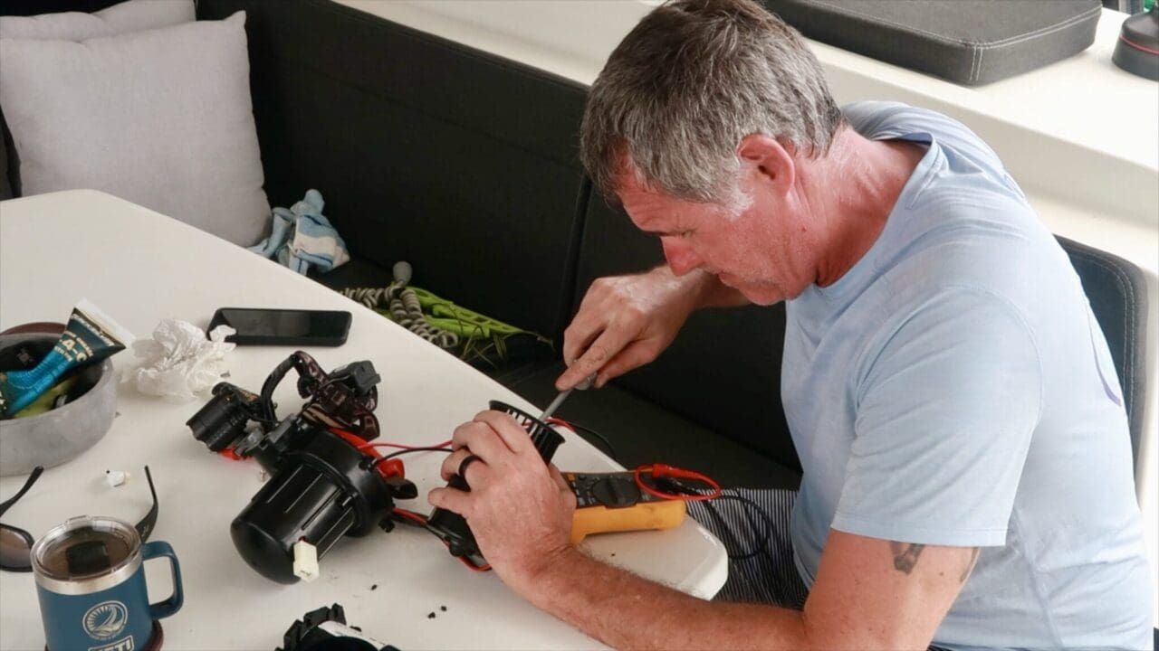Pacific Crossing Day 8: Engine Blower Failure
