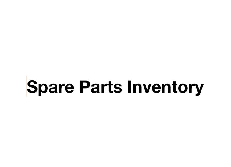 Sabado Spare Parts List