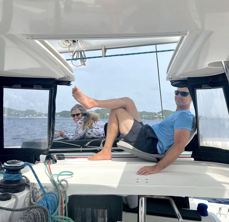 Engine Maintenance & Friends Aboard!