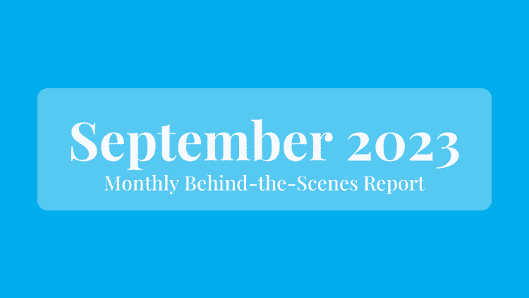 September 2023: Behind the Scenes