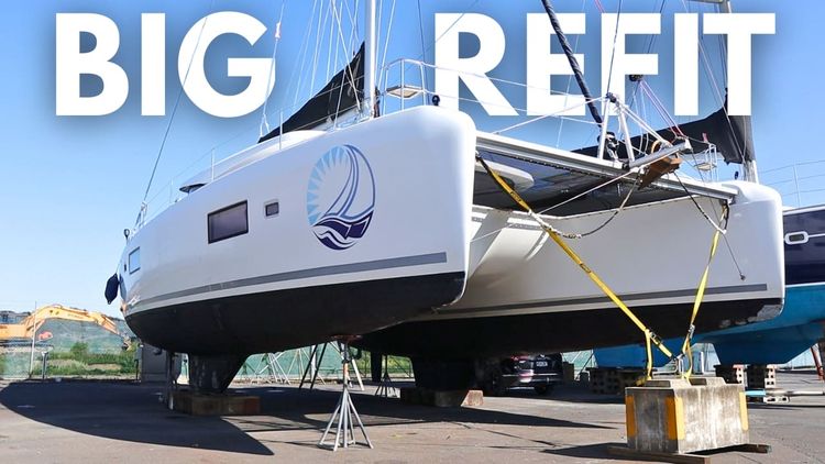 (Ad-free Video) BIG CHANGES AHEAD: Refitting our Catamaran in New Zealand