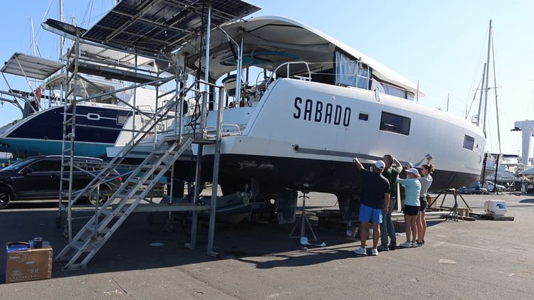 It's a Team Effort: Catamaran Refit Update