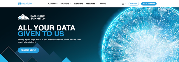 Snowflake breach? Privacy!