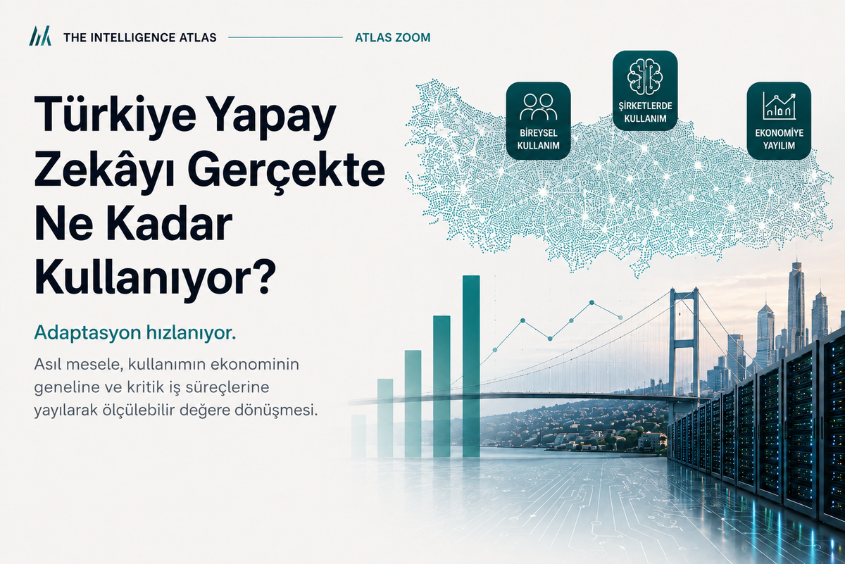 Türkiye Yapay Zekâyı Gerçekte Ne Kadar Kullanıyor?
