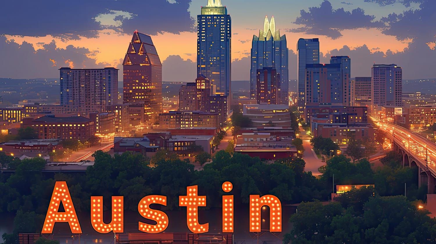 Austin TX skyline