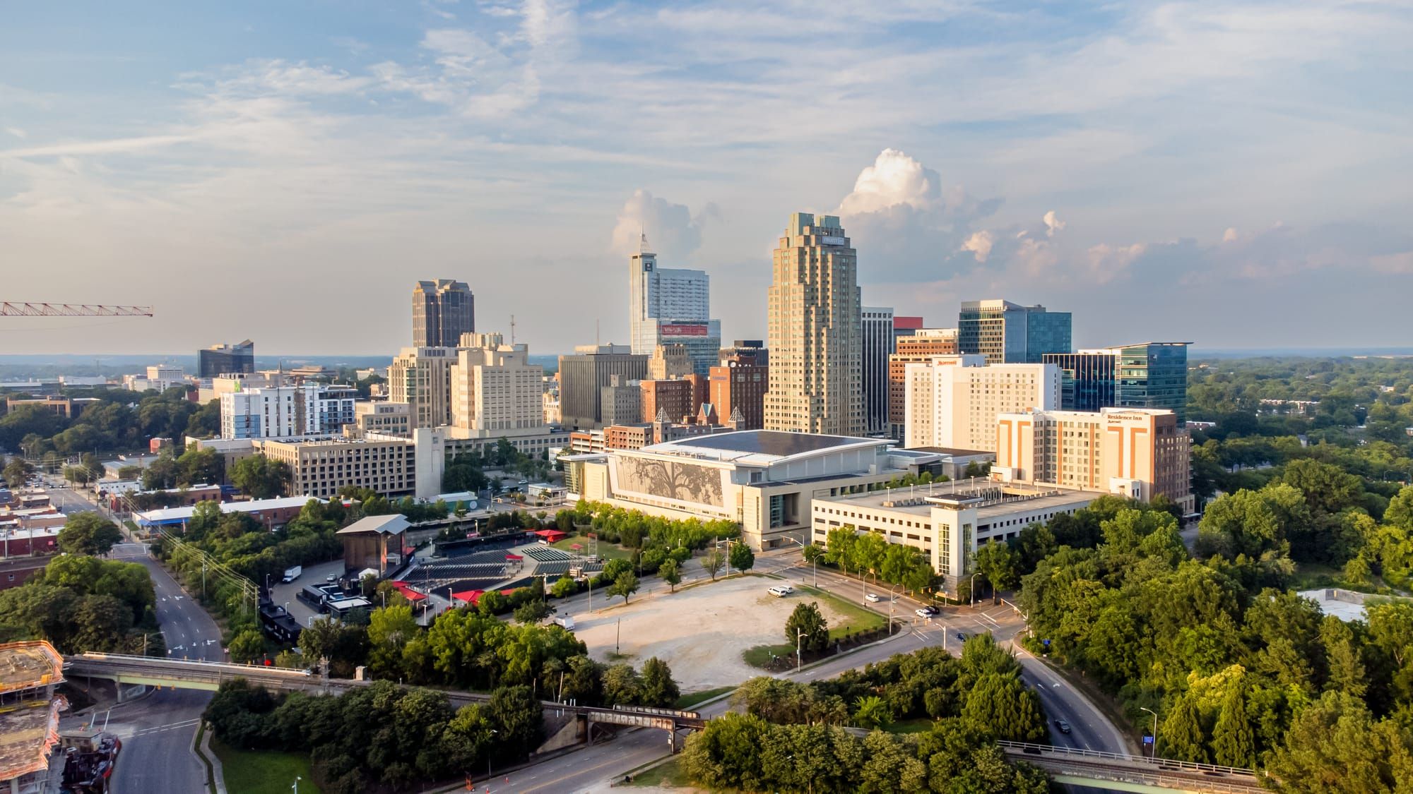 Raleigh NC skyline