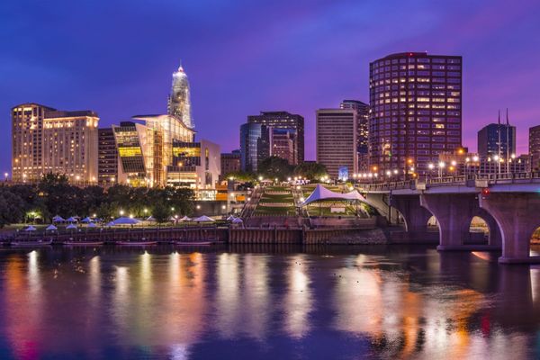 Hartford CT skyline