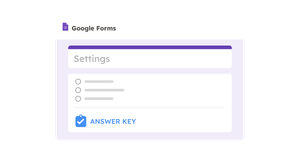 How to Add an Answer Key to Google Forms