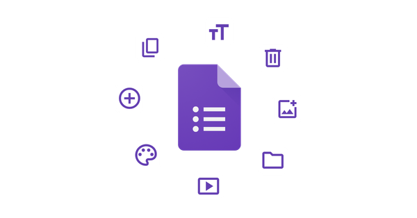 Understanding the Icons and Functions of Google Forms