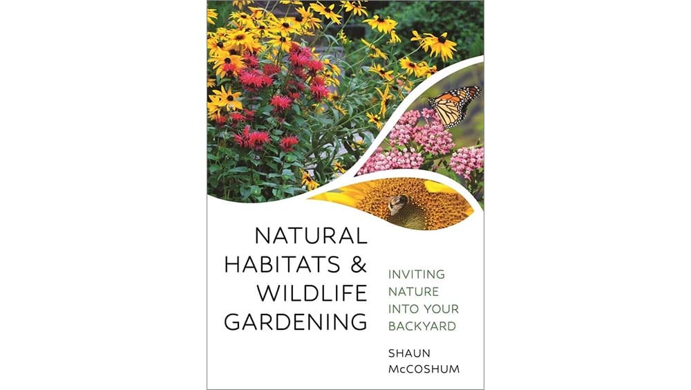 Cover image of "Natural Habitats and Wildlife Gardening" by Shaun McCoshum