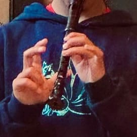 Recorder being played