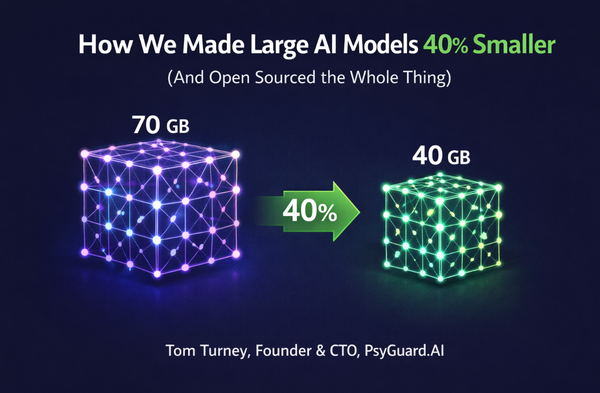 How We Made Large AI Models 40% Smaller (And Open Sourced the Whole Thing)