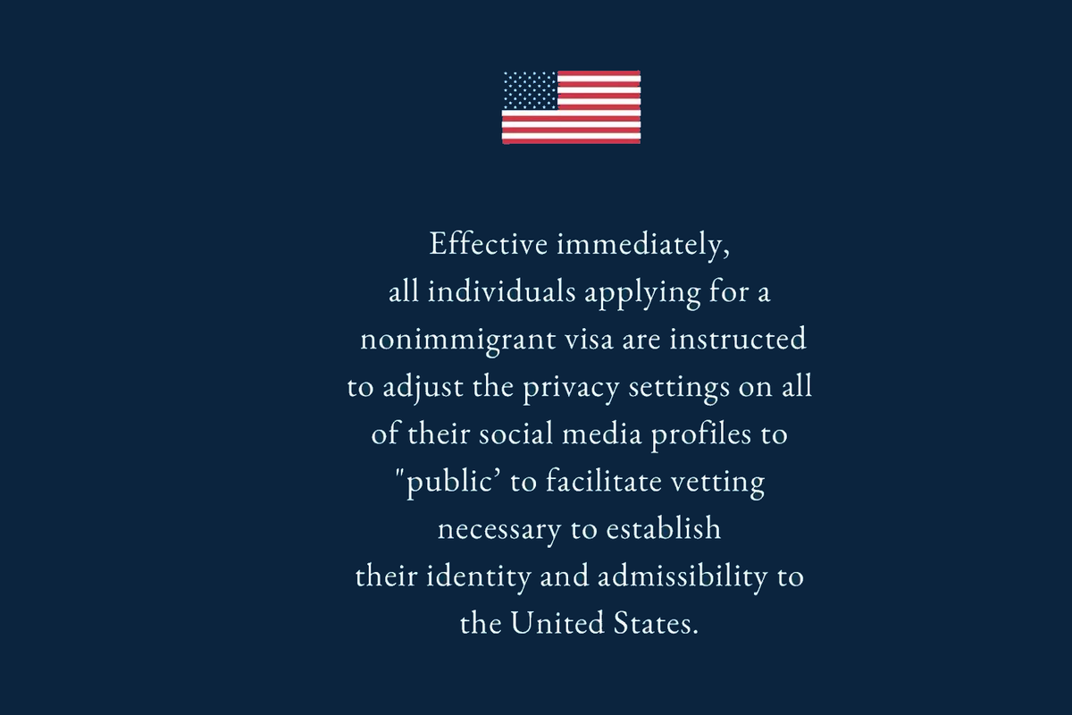 US-Visa und öffentliche Social-Media-Profile: Was EU-Bürger über erweiterte Background-Check für Einreisende wissen müssen