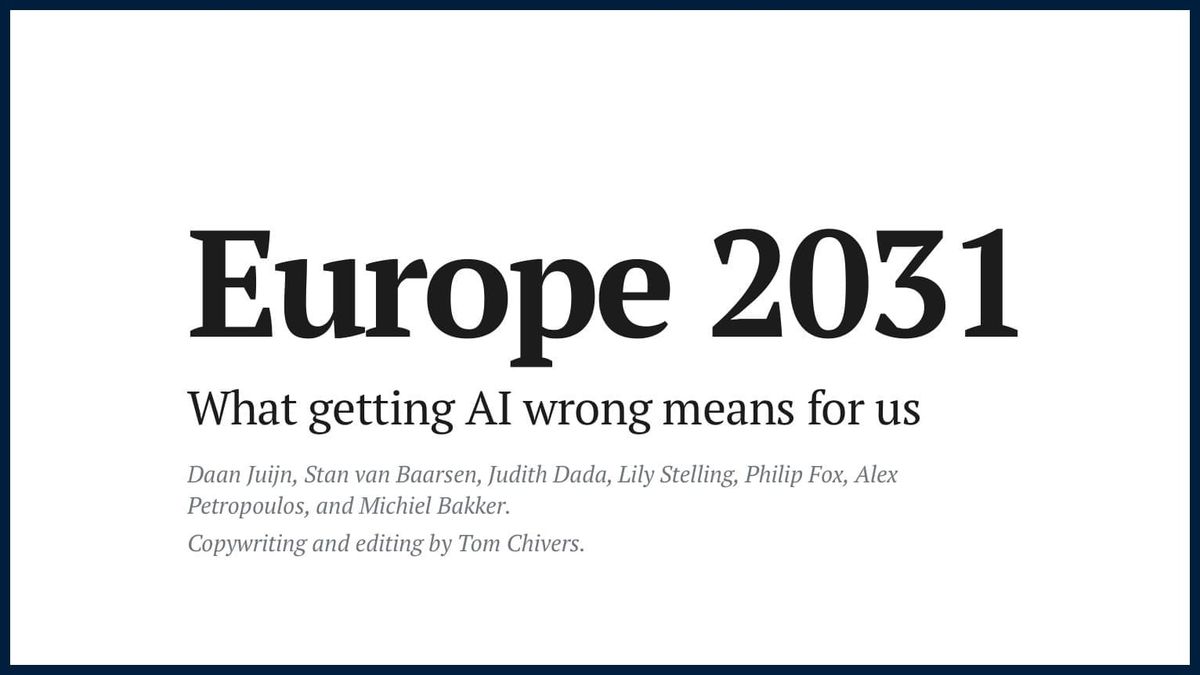 Europa 2031: KI-Souveränität ist ein Hebel, kein Rückzug