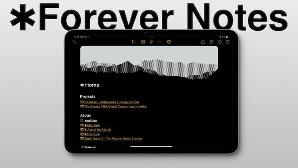 Forever Notes: Ein wirklich cleveres Konzept für Apple Notes