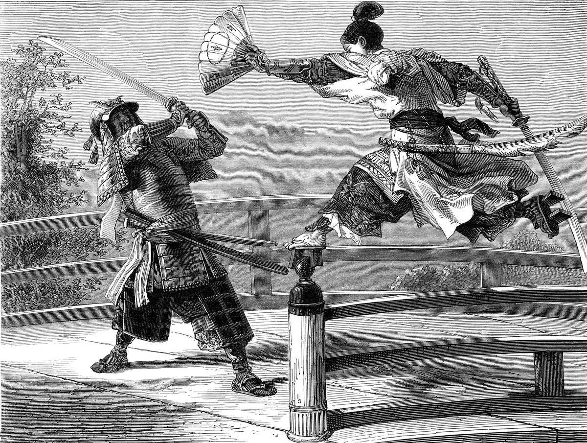 Duelling Samurai