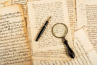 Annotating a manuscript