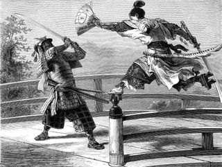 Duelling Samurai