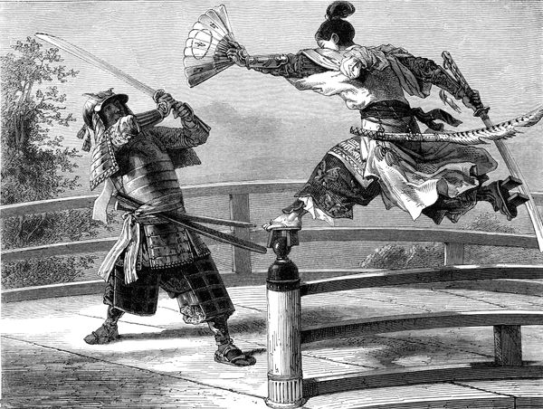Duelling Samurai