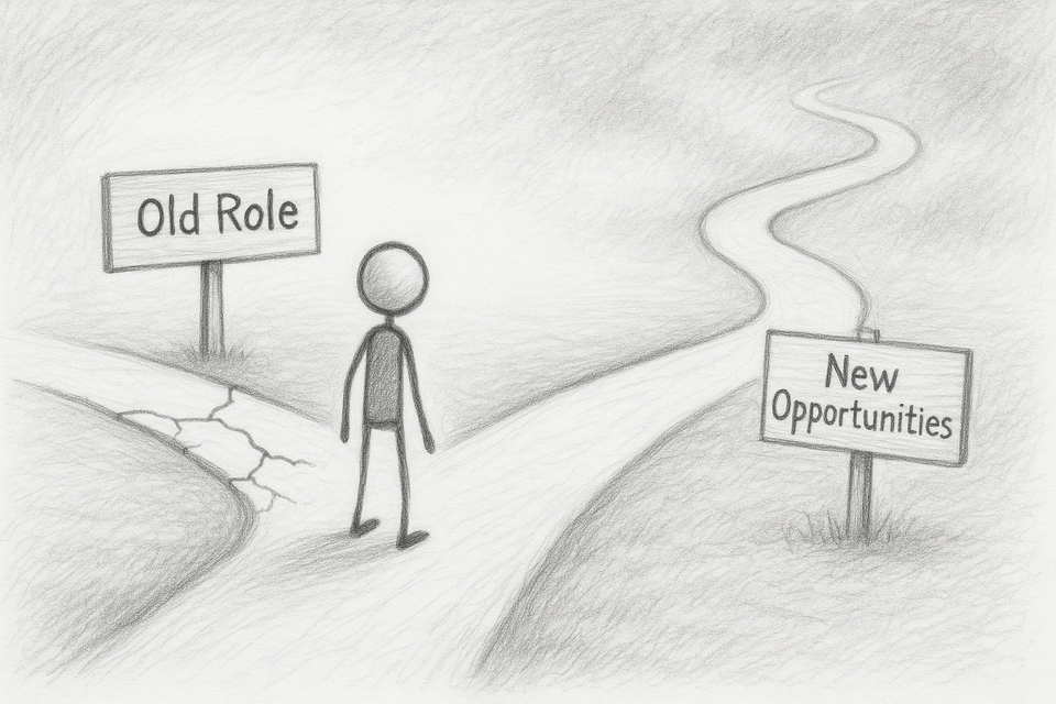 Your role isn't coming back...