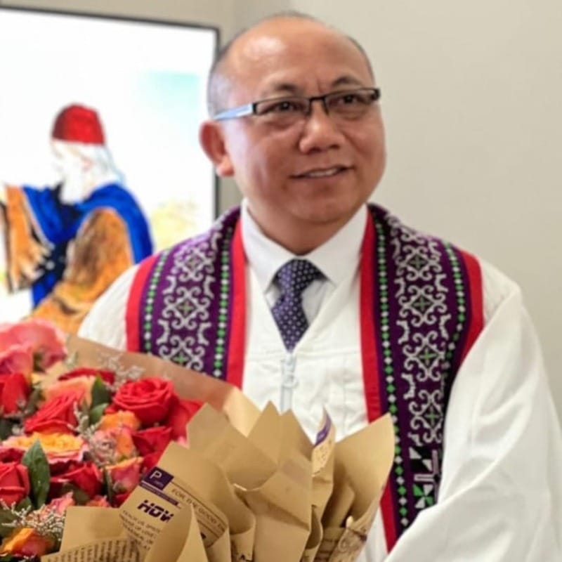 Rev. Dr. Bounkeo Lor, President of the Hmong Evangelical Lutheran Church.