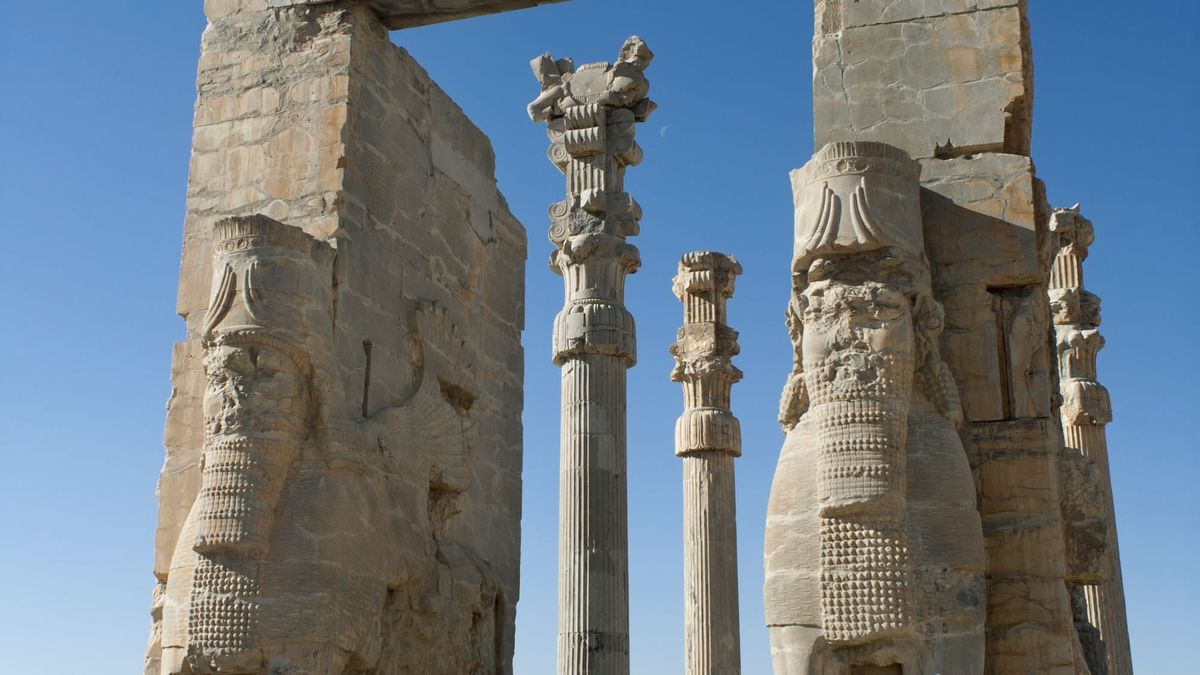Porten til alle nasjoner i Persepolis.
