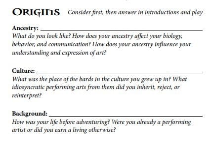 Origins in vBlue and vRed