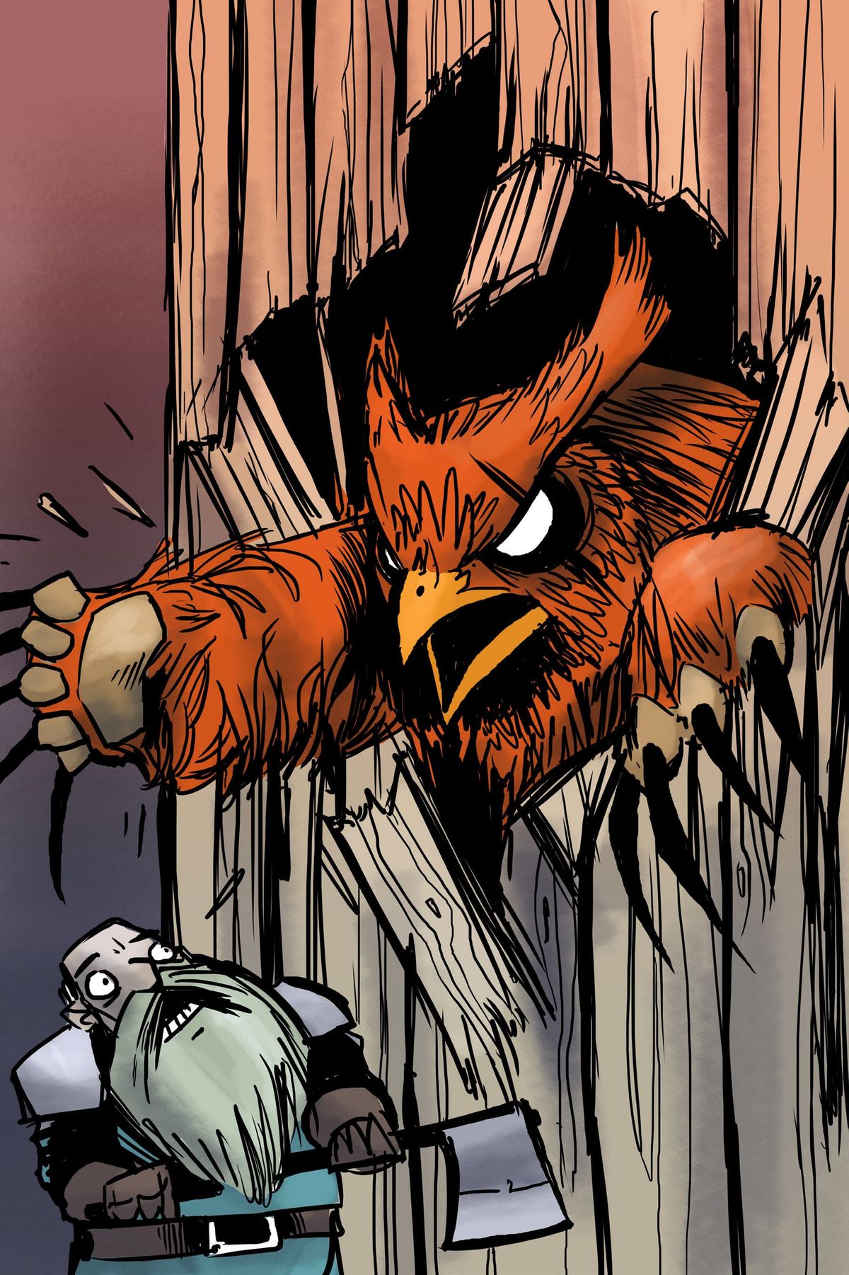 The Barbarian Enters the Dungeon
