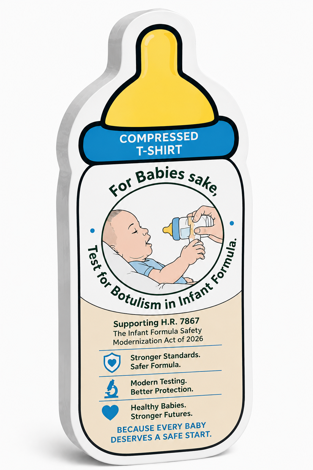foodsafetynews.com - Bill Marler - Publisher's Platform: The T-Shirts Arrived. All of Them Say: Test Infant Formula for Botulism.