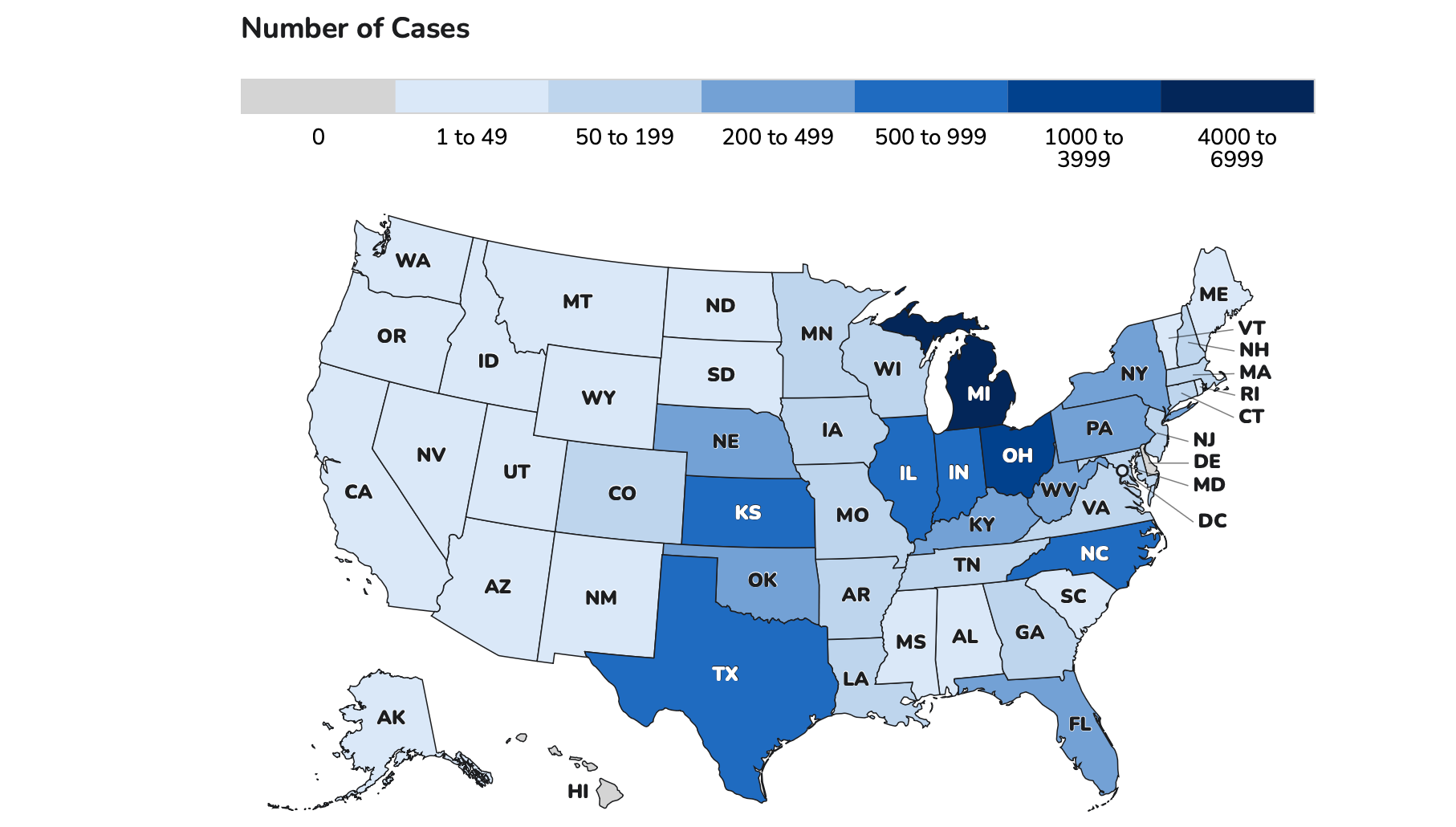 Cyclospora Outbreaks Affect Over 17,000 People Across Seven Clusters