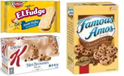 Recalled Keebler, Kellogg Co. products
