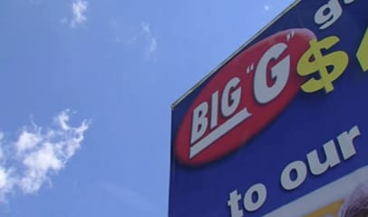 Big G Foods sign