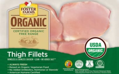 Foster Farms chicken sold at WalMart