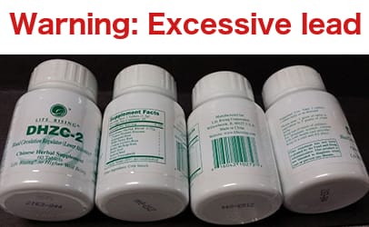 recalled Rising Life supplement