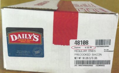 recalled ready to eat bacon