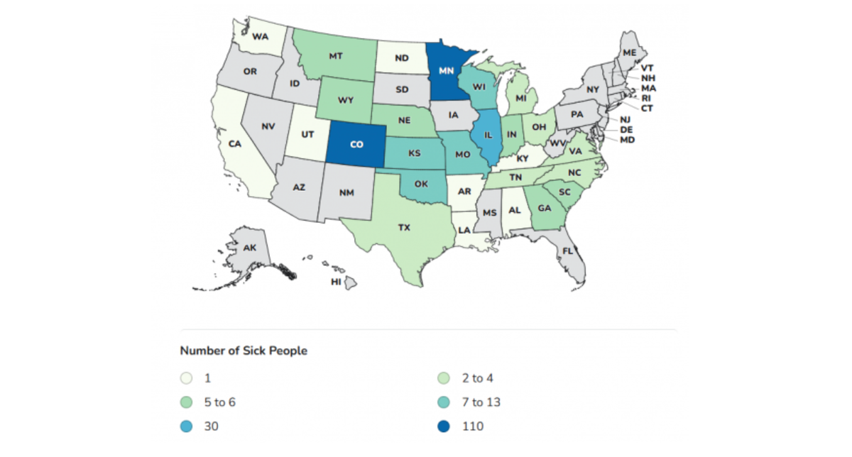 Salmonella outbreak caused by imported jalapeño peppers has sickened hundreds