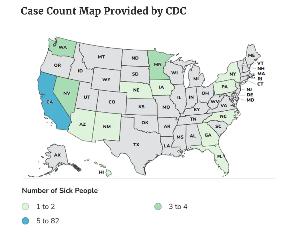 CDC declares Salmonella outbreak traced to eggs has ended with more than 100 sick