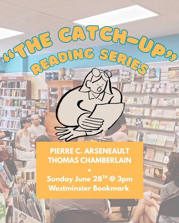 Reading at Westminster Bookmark, Fredericton