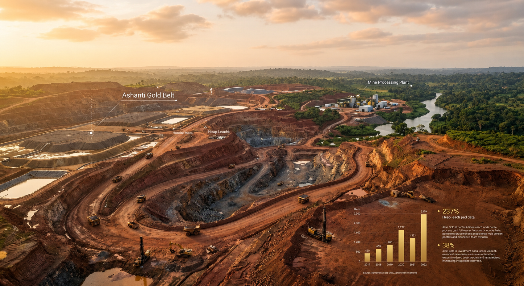 Jihai Gold : Un groupe chinois prend pied dans la ceinture aurifère du Ghana