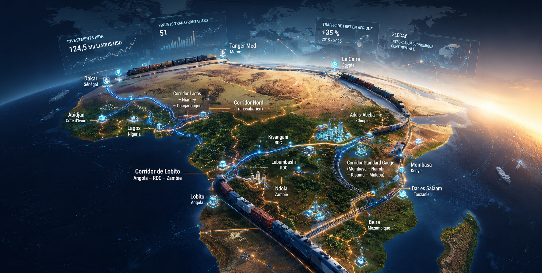 Le siècle des corridors : comment le rail redessine la puissance économique de l'Afrique