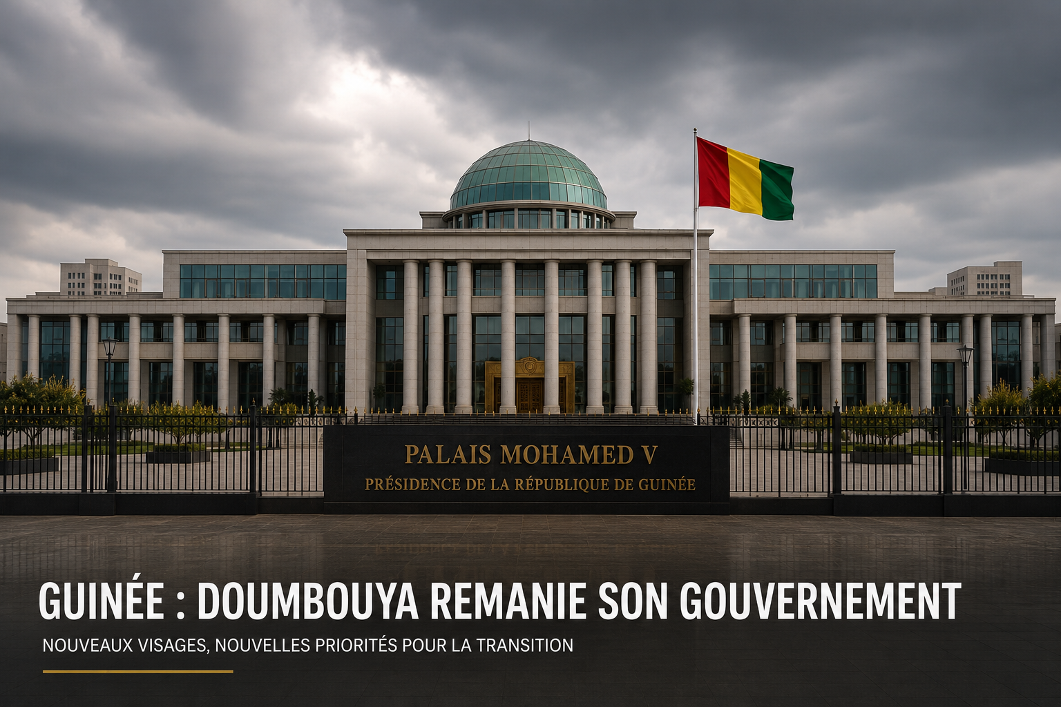 Guinée : Doumbouya remanie son gouvernement et renforce la centralisation de l'appareil d'État