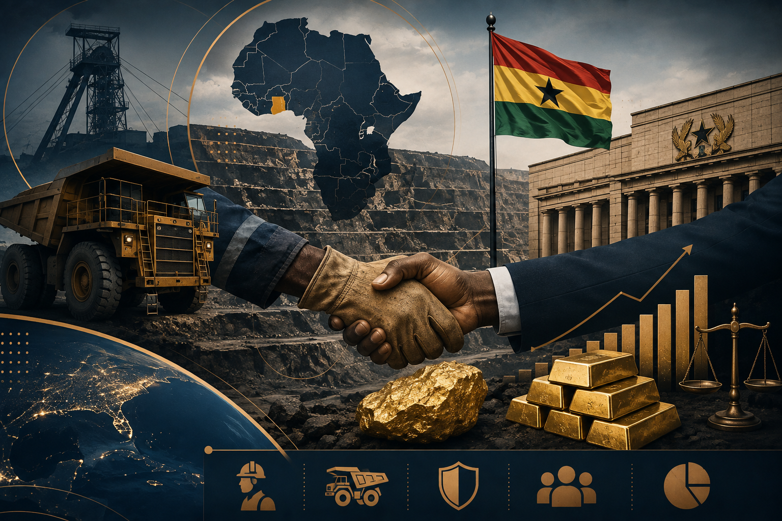 🇬🇭 Ghana Tarkwa | le renouvellement de la concession devient un enjeu de souveraineté minière