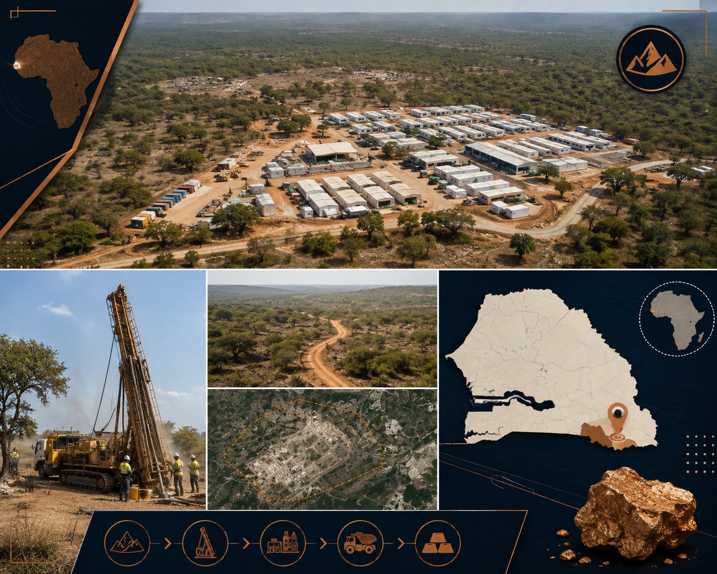 SÉNÉGAL|MINE D'OR 🟠 DIAMBA SUD