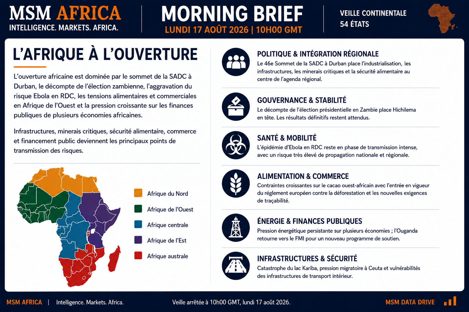 MSM AFRICA | MORNING BRIEF
