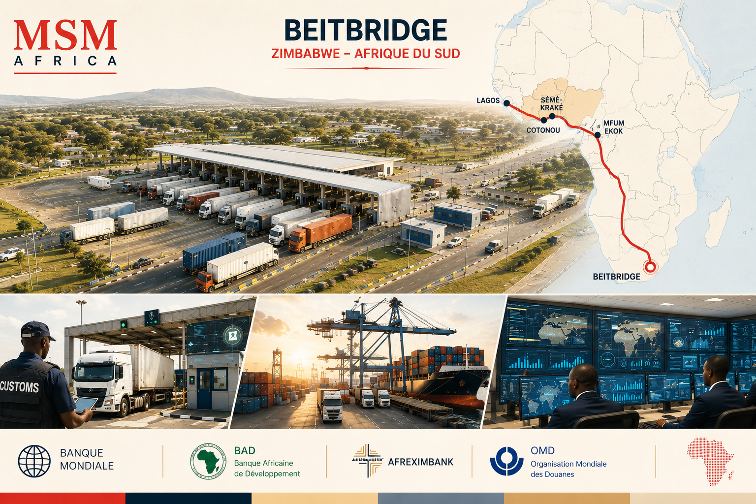 ZLECAf : Nigeria, Bénin et Cameroun accélèrent l'intégration douanière pour transformer les corridors commerciaux d'Afrique de l'Ouest